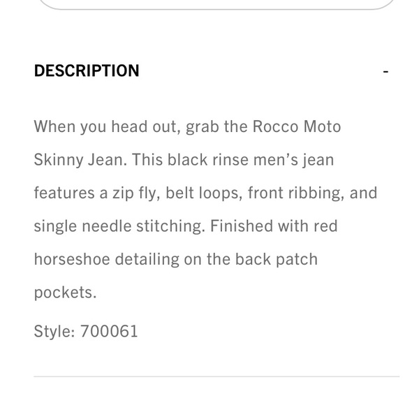 True Religion Rocco SN Moto Skinny Jean W30,W31,W34 / L32 Style: 700061 - Picture 14 of 16